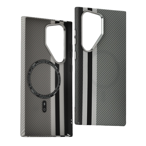 Kevlar Textured Magnetic Protective Cover For The Metal Frame