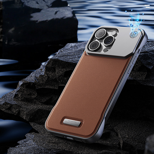 iPhone 17 Pre-Launch | Frameless Leather Magnetic Case with Aromatherapy