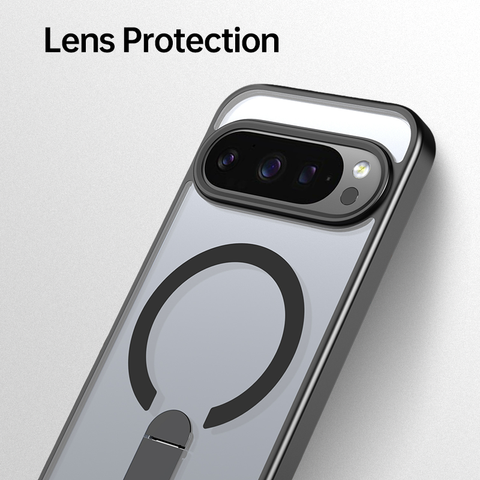 LEKCASE | Magnetic Transparent Phone Case With Stand