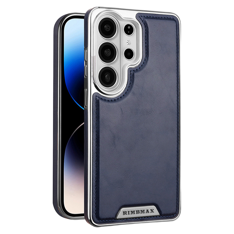 LEKCASE Business Men's Magnetic Full-Coverage Drop-Proof Leather Phone Case LEKCASE