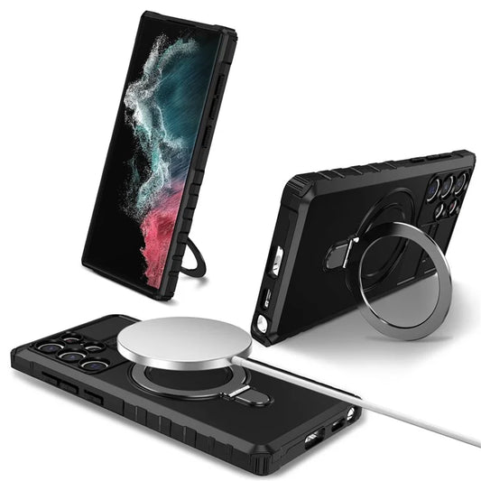 Shock-resistant And Drop-proof Magnetic Bracket Phone Case