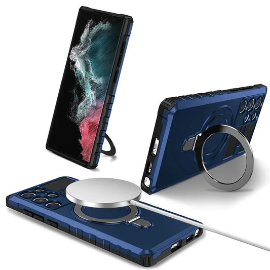 Shock-resistant And Drop-proof Magnetic Bracket Phone Case
