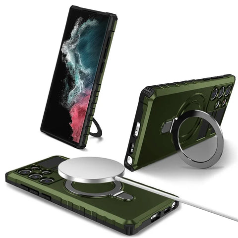 Shock-resistant And Drop-proof Magnetic Bracket Phone Case