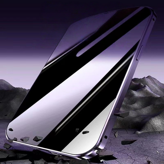 LEKCASE|Double-sided Metal Phone Case With Magnetic Bracket And Wireless Charger