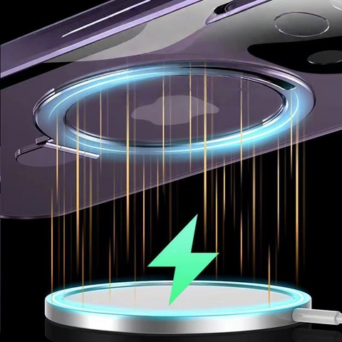 LEKCASE|Double-sided Metal Phone Case With Magnetic Bracket And Wireless Charger