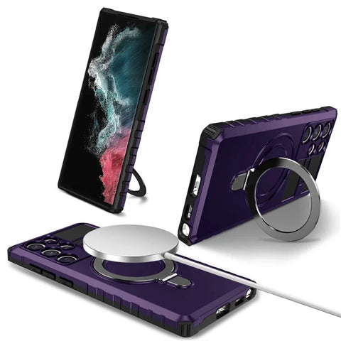 Shock-resistant And Drop-proof Magnetic Bracket Phone Case