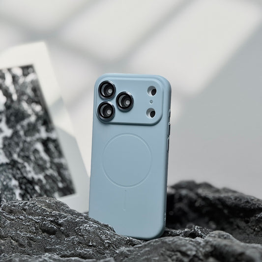 LEKCASE Slim Magnetic Silicone iPhone 17 Case with Lens Protection LEKCASE