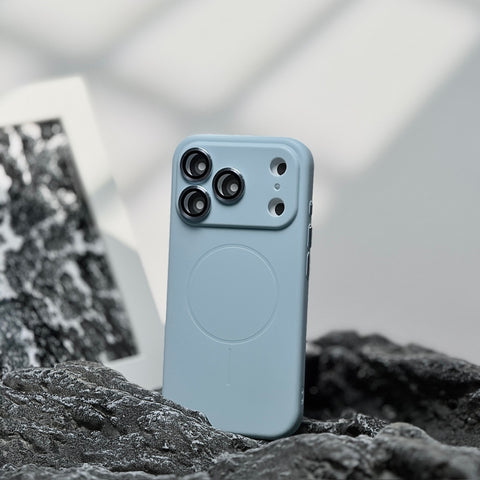 LEKCASE Slim Magnetic Silicone iPhone 17 Case with Lens Protection