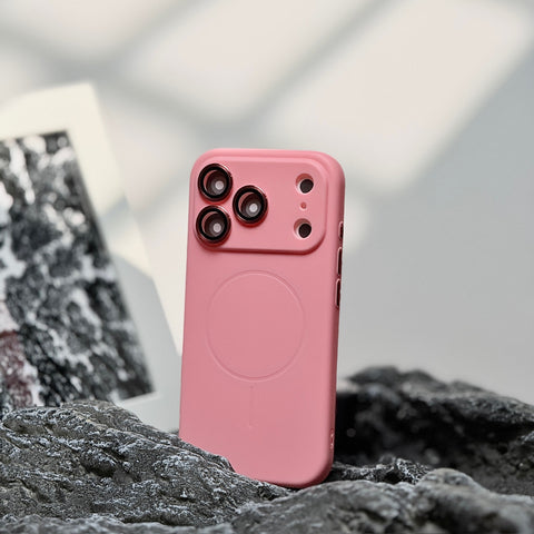 LEKCASE Slim Magnetic Silicone iPhone 17 Case with Lens Protection
