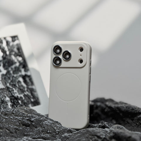LEKCASE Slim Magnetic Silicone iPhone 17 Case with Lens Protection
