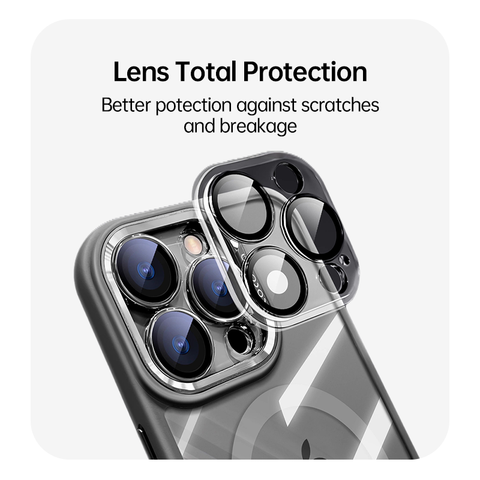 LEKCASE | Silicone Magnetic Case: Rear Magnet, Shockproof & Durable