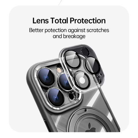 LEKCASE | iPhone 17 Series 360° Magnetic Case with Rotating Stand