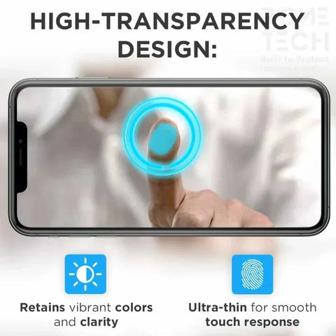 LEKCASE For iPhone 17 2.5D Tempered Glass Screen & Lens Protector