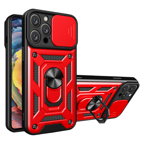 iPhone Mech Protective Sliding Window Phone Case LEKCASE