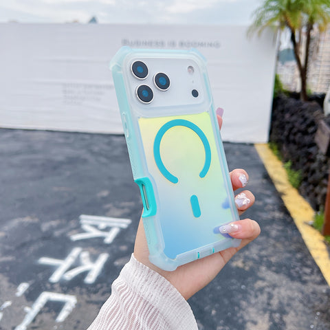 Gradient Magnetic Space Shell With Four-corner Anti-fall