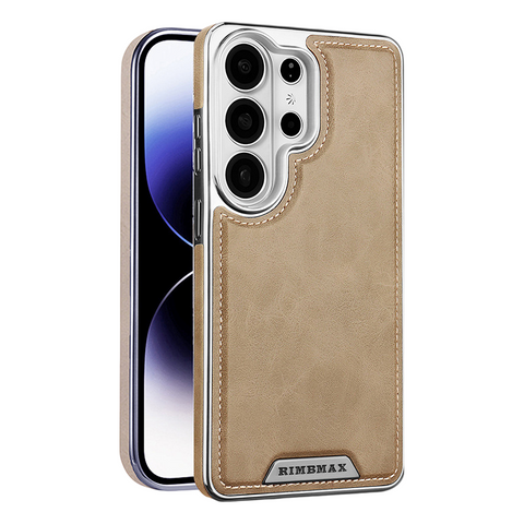 LEKCASE Business Men's Magnetic Full-Coverage Drop-Proof Leather Phone Case LEKCASE