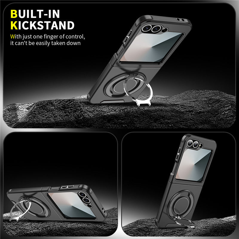 Samsung Z Flip Mech Folding Stand Protective Case LEKCASE