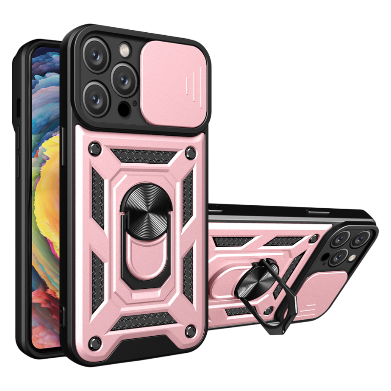 iPhone Mech Protective Sliding Window Phone Case LEKCASE