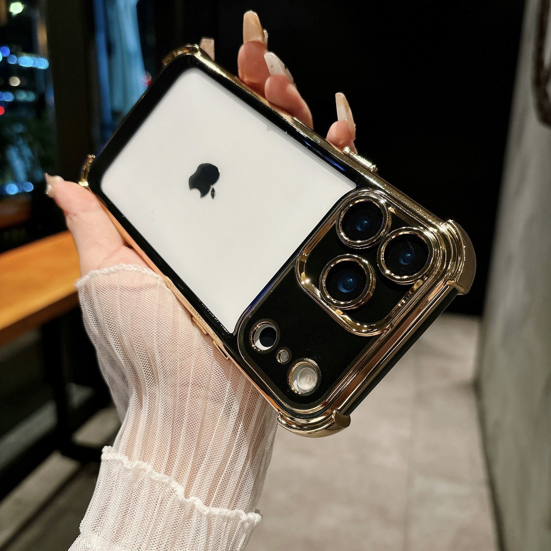 Blush Plated MagSafe Protective Case for iPhone LEKCASE
