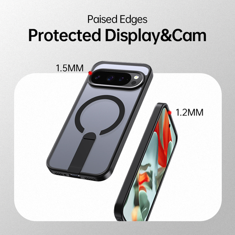 LEKCASE | Magnetic Transparent Phone Case With Stand