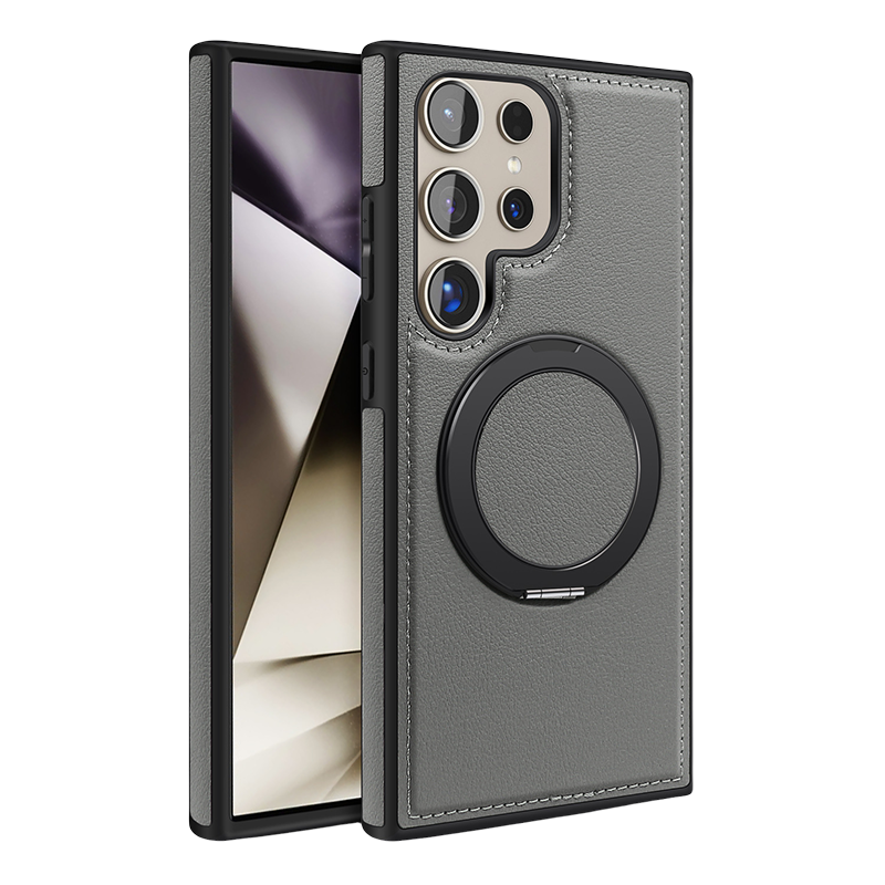 Swivel Stand Leather Case with MagSafe LEKCASE