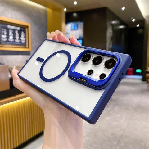 ♻️ Magnetic Phone Case With Full Lens Bracket