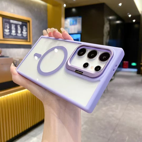 ♻️ Magnetic Phone Case With Full Lens Bracket