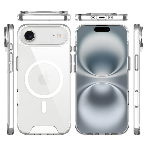 LEKCASE Clear MagSafe iPhone 17 Series Case | Shockproof & Non-Yellowing
