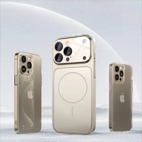 LEKCASE iPhone 17 Series Frosted Large Window Case with Lens Film
