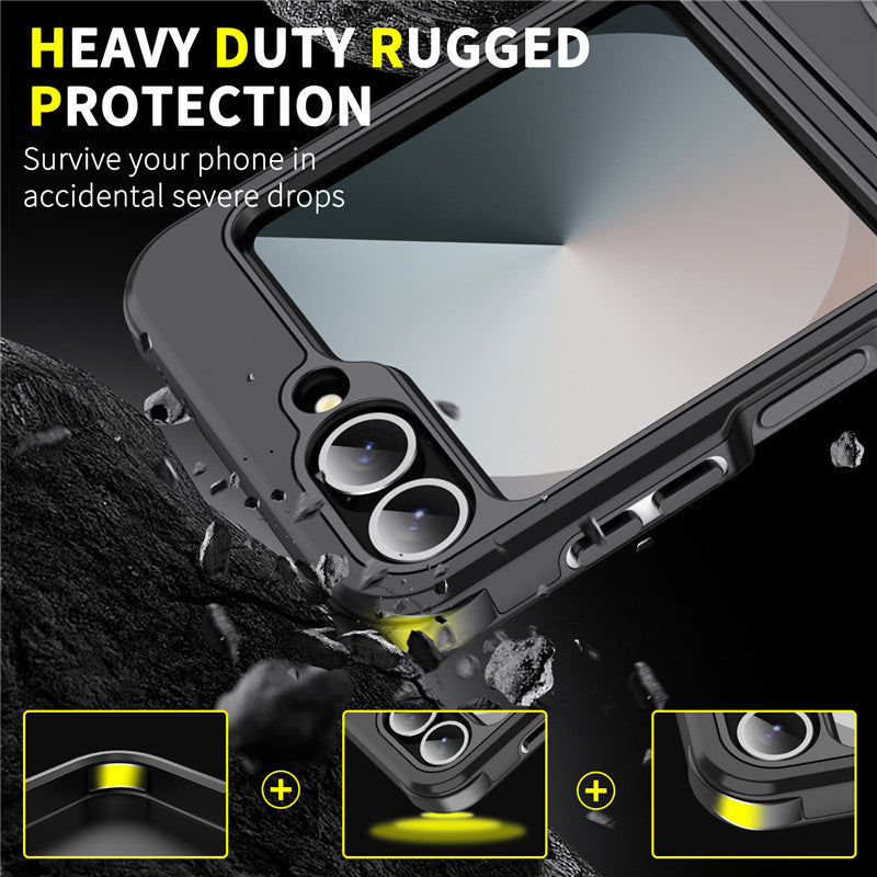 Samsung Z Flip Mech Folding Stand Protective Case LEKCASE