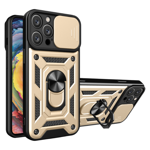 iPhone Mech Protective Sliding Window Phone Case LEKCASE
