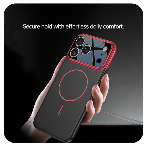 LEKCASE iPhone 17 series frosted magnetic hole anti-fall mobile phone case