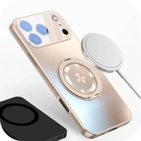 LEKCASE iPhone 17 Series Magnetic Case with Stand and Full Lens Film Protection