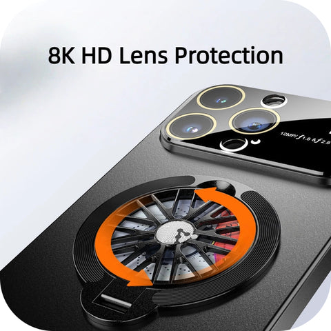 LEKCASE iPhone 17 Series Magnetic Case with 360° Rotating Gyro Stand