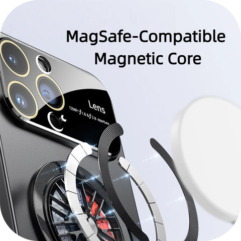 LEKCASE iPhone 17 Series Magnetic Case with 360° Rotating Gyro Stand