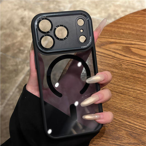 LEKCASE | iPhone 17 Series Silicone Magnetic Case – Rear Magnet, Shockproof & Durable