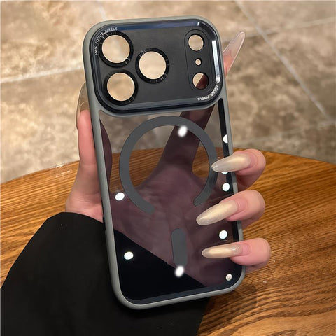 LEKCASE | iPhone 17 Series Silicone Magnetic Case – Rear Magnet, Shockproof & Durable