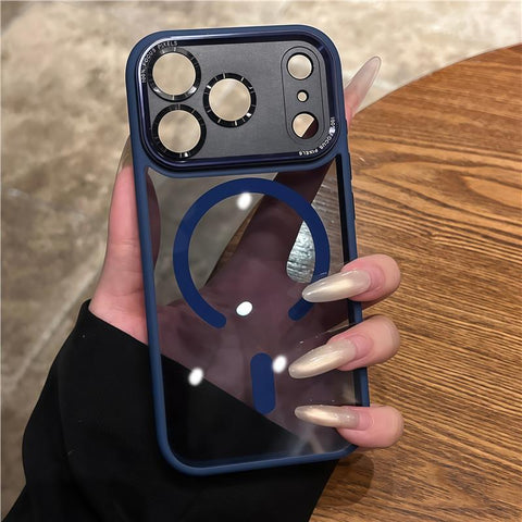 LEKCASE | iPhone 17 Series Silicone Magnetic Case – Rear Magnet, Shockproof & Durable