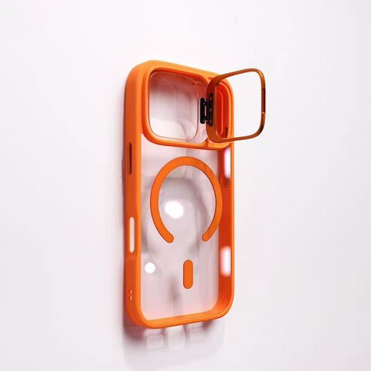 LEKCASE | Magnetic Lens Holder iPhone 17 Case with Clear Lens Protector