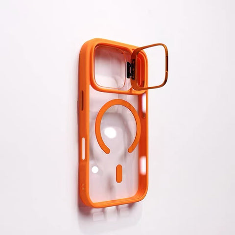 LEKCASE | Magnetic Lens Holder iPhone 17 Case with Clear Lens Protector