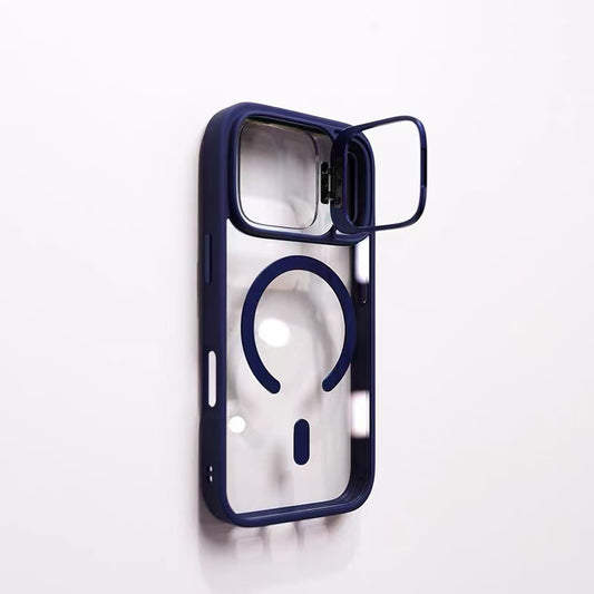 LEKCASE | Magnetic Lens Holder iPhone 17 Case with Clear Lens Protector