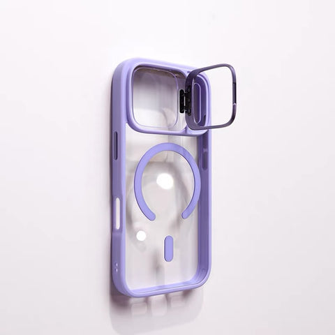 LEKCASE | Magnetic Lens Holder iPhone 17 Case with Clear Lens Protector