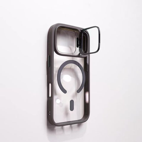 LEKCASE | Magnetic Lens Holder iPhone 17 Case with Clear Lens Protector