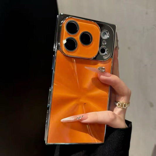 LEKCASE Square Aurora Shine Electroplated iPhone Case for iPhone 17 Series