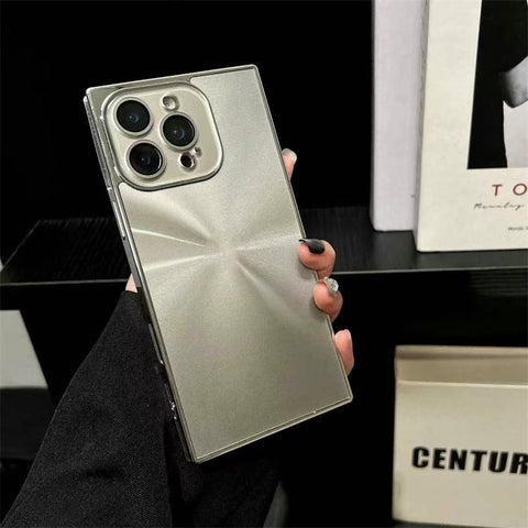 LEKCASE Square Aurora Shine Electroplated iPhone Case for iPhone 17 Series