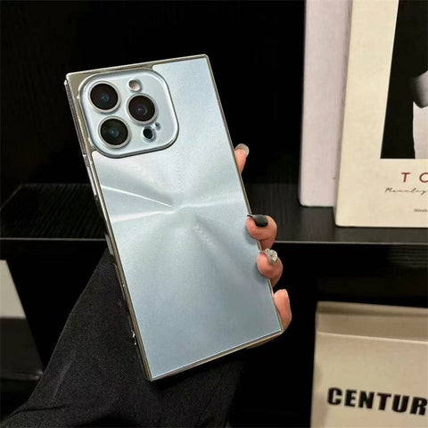 LEKCASE Square Aurora Shine Electroplated iPhone Case for iPhone 17 Series