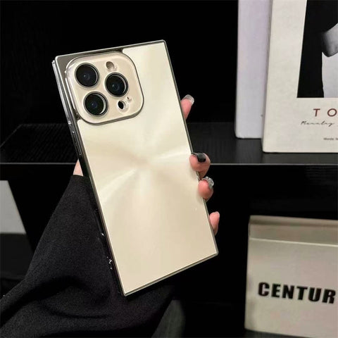 LEKCASE Square Aurora Shine Electroplated iPhone Case for iPhone 17 Series