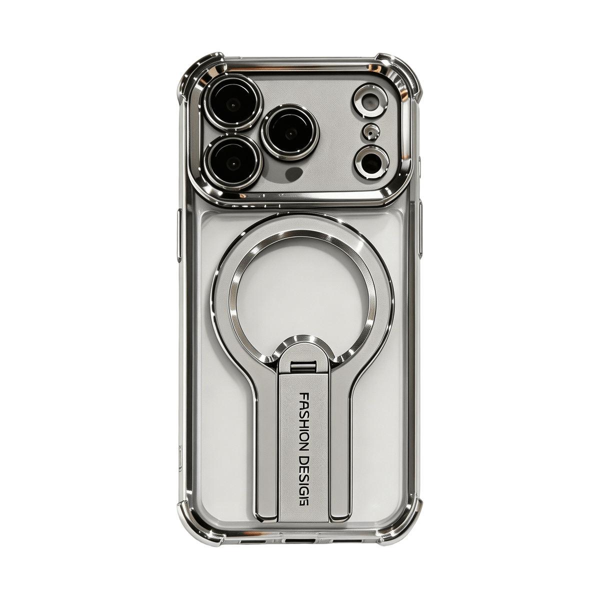 Invisible Bracket Magnetic Electroplating Mobile Phone Case LEKCASE