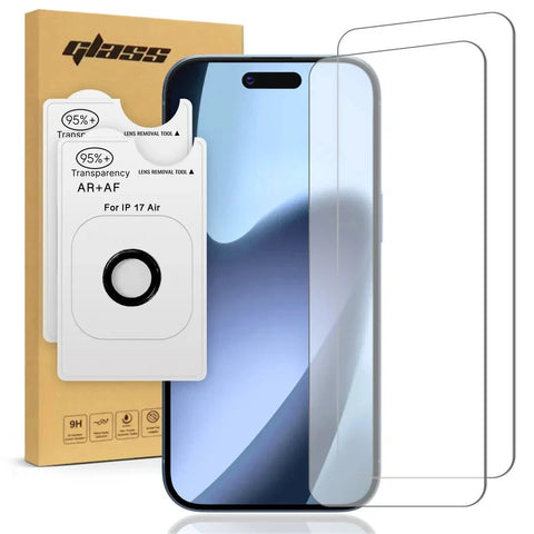 LEKCASE For iPhone 17 2.5D Tempered Glass Screen & Lens Protector