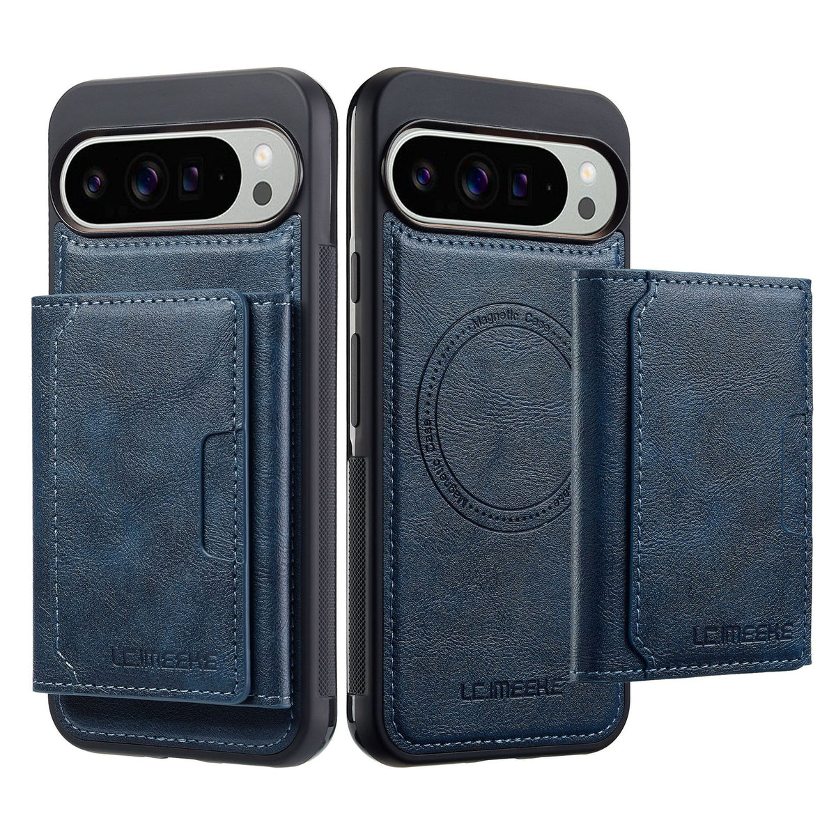 Anti-theft Magnetic Card Holder Stand Business Protective Case